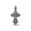Sterling silver locket cross