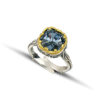 Ring with Swarovski crystal