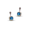 Earrings with Swarovski crystals