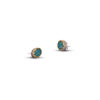 Post earrings with Swarovski crystals