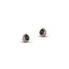 Post earrings with Swarovski crystals