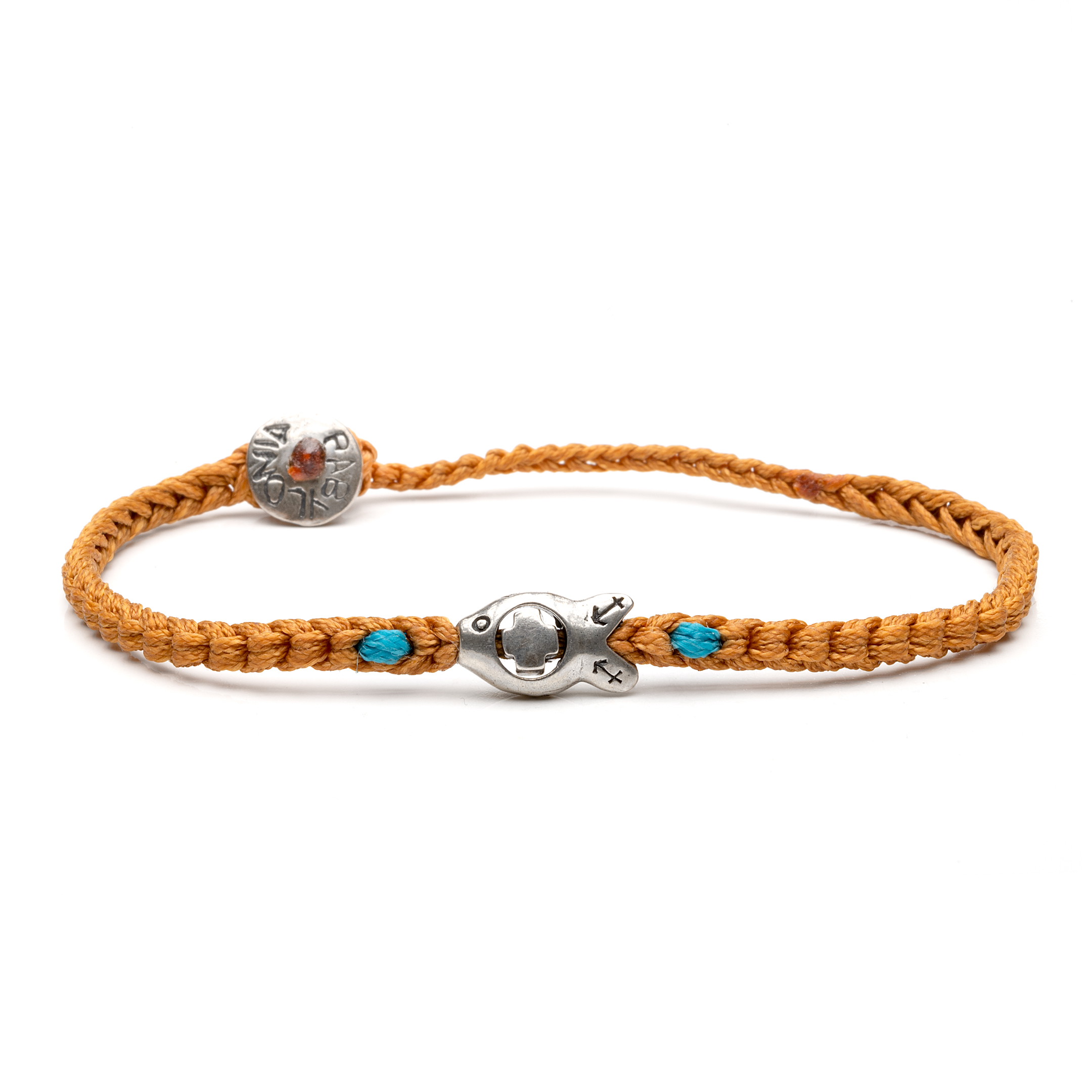 Silver bracelet "Adaptability, Faith & Ambition"