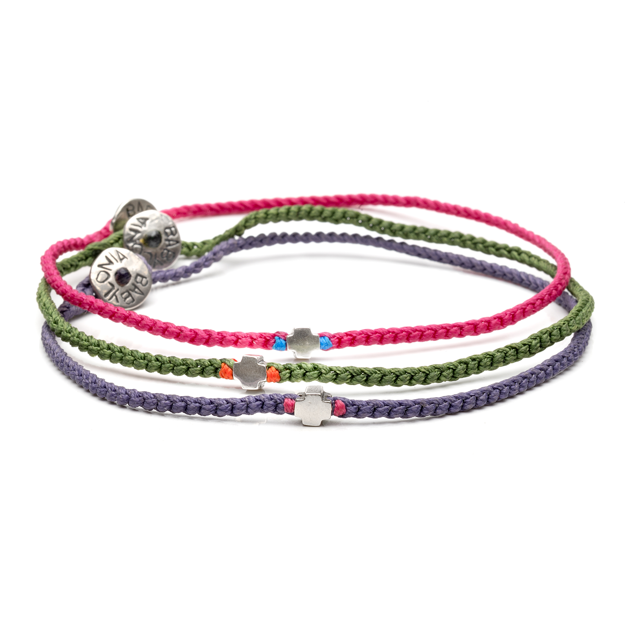 Silver bracelet "Faith"