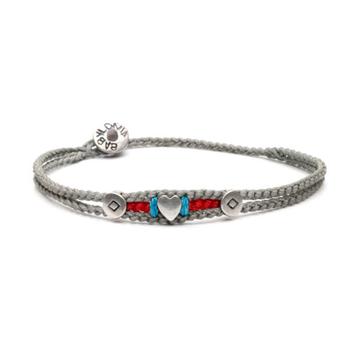 Silver bracelet "Love"