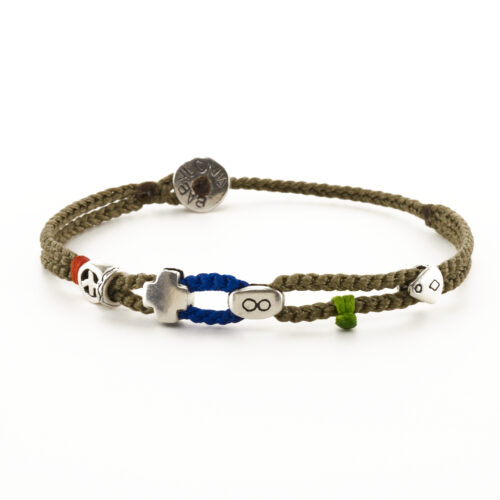 Silver bracelet "Faith & Common Effort"