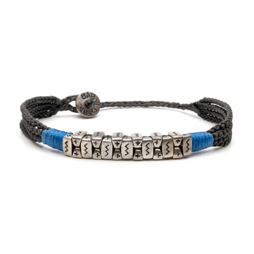 Silver bracelet "Sentiment & Faith"