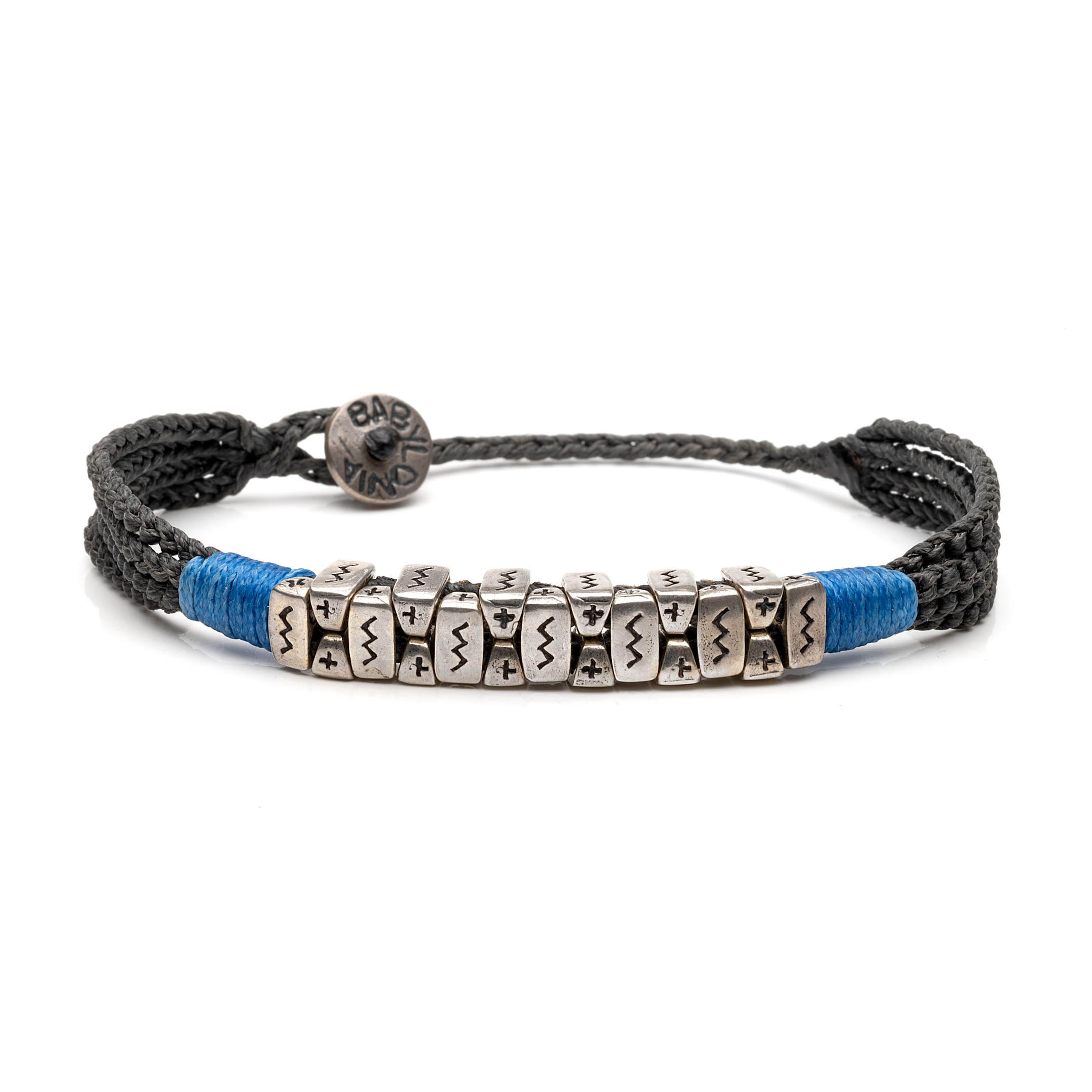 Silver bracelet "Sentiment & Faith"
