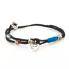 Silver bracelet "Faith, Peace & Communication"