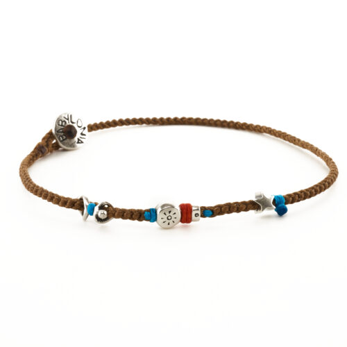 Silver bravelet "Hope - Climber - Optimism"