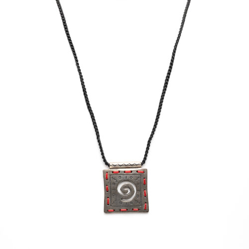 Silver necklace "Soul & Sentiment"