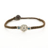 Silver bracelet "Optimism & Ambition"