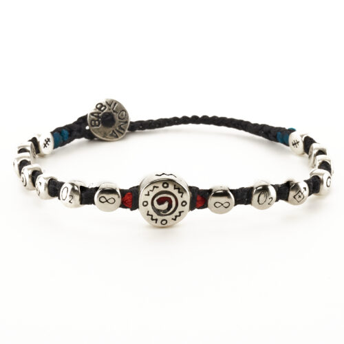 Silver bracelet "Soul, Common Effort"