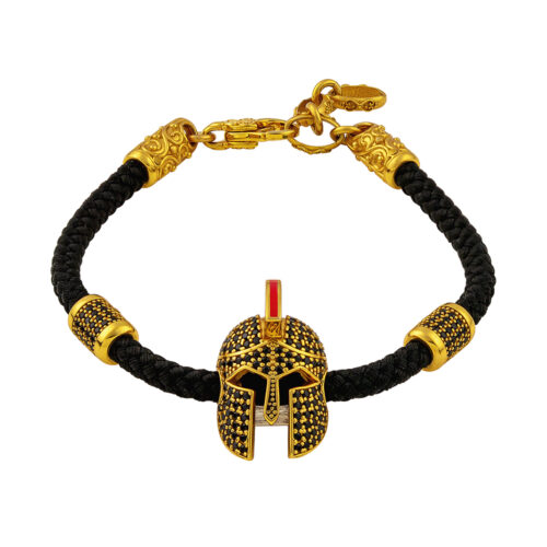 Silver Macrame Bracelet B217-1