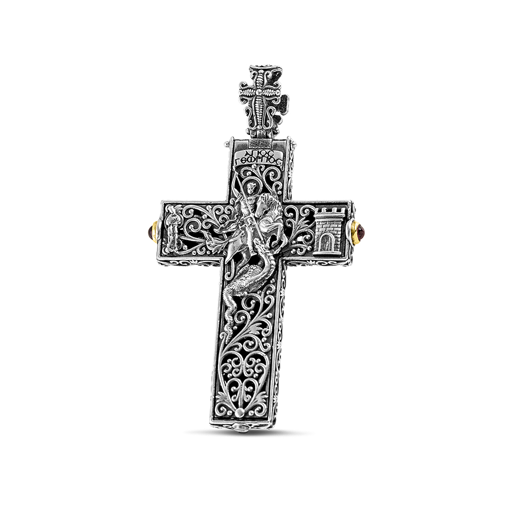 Silver Opening Cross C167 - Image 2
