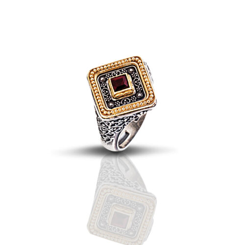 Silver Ring with Swarovski Stone D286