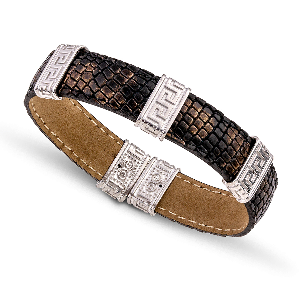 Silver Bracelet B198-36