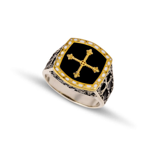 Silver Ring D190BK