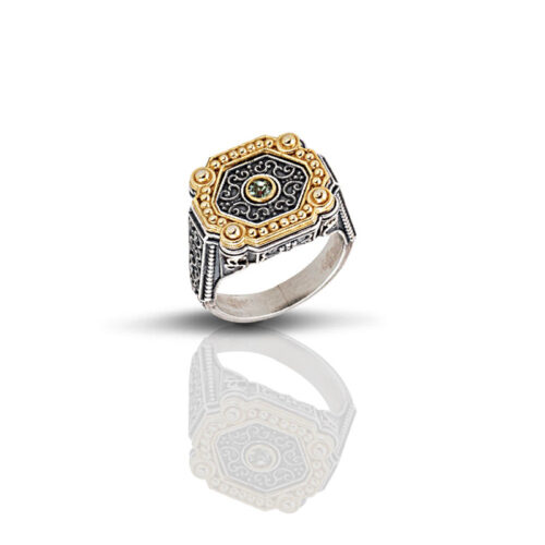 Ασημένιο Δαχτυλίδι με Swarovski Πέτρα D301