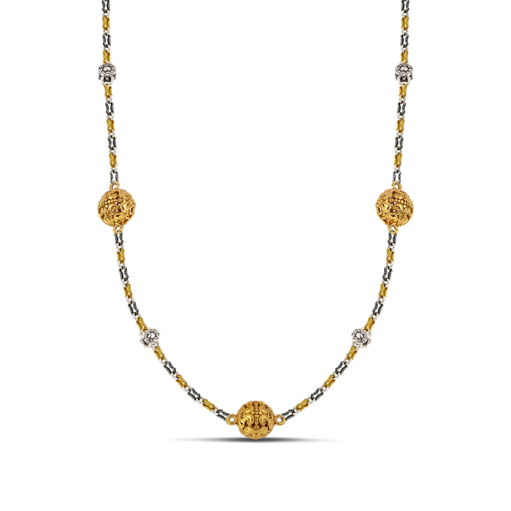 Silver Necklace K196