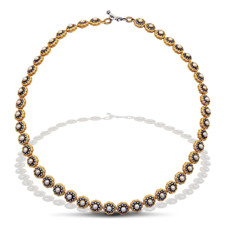 Silver Necklace K295
