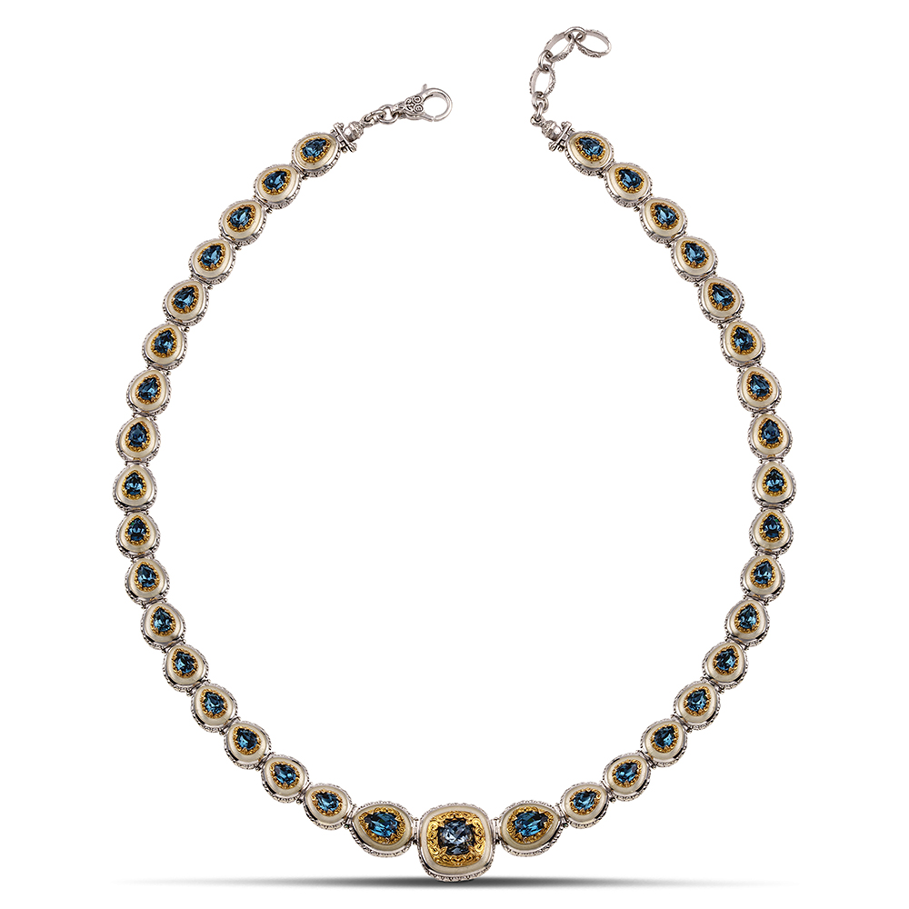 Silver Necklace K195W