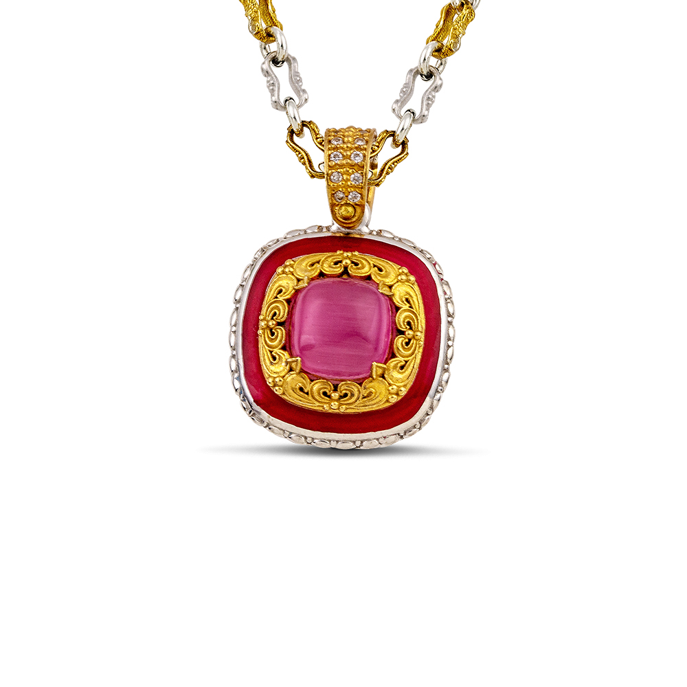 Silver Pendant M195R Without Chain
